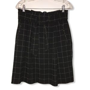H&M Plaid Bag Skirt